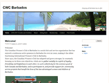 Tablet Screenshot of cwcbarbados.com